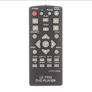CONTROLE REMOTO COMPATIVEL COM DVD PLAYER LG (LE-7098)