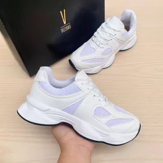 Tênis Sapato Feminino Vizzano Street Confortável Moda Esportivo Casual Lançamento Outono Inverno em Oferta na Shopee