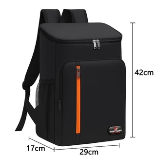Mochila Térmica Grande 20L Cooler Portátil Resistente Impermeável Piqueniques Viagens Esportes Ar Livre