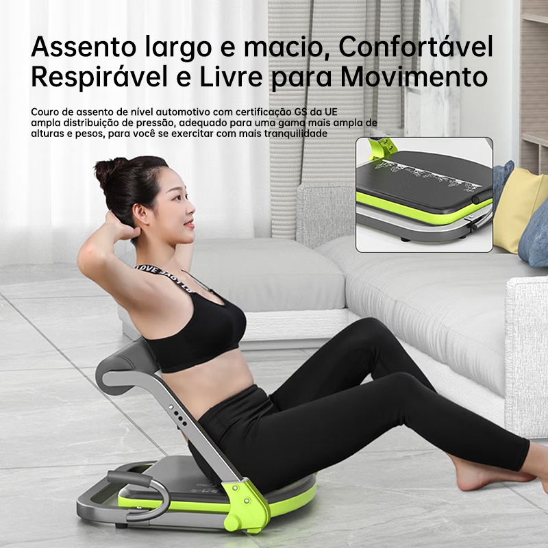 Aparelho de Abdominais 6 em 1 Multifuncional Modelagem Corporal Treino ...