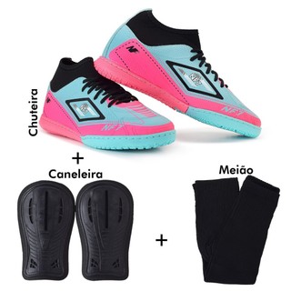 Kit 3 Pares De Chuteira Society Salão Gf7 Promoção em Promoção na