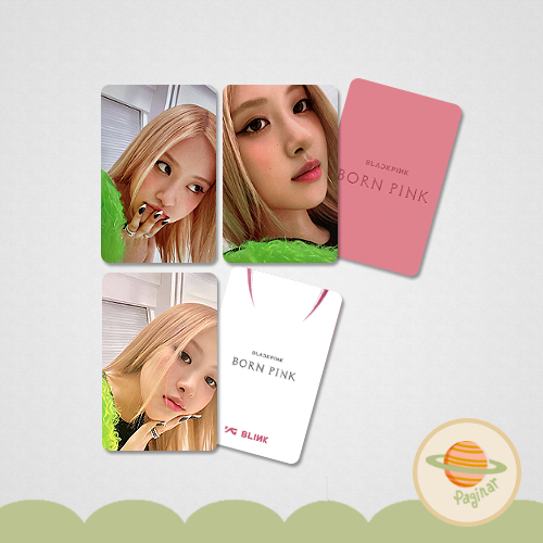 Blackpink Born Pink lucky draw + Shut Down broadcast photocard