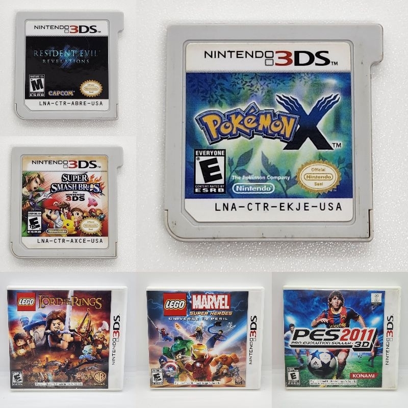 Jogos Nintendo 3ds , valor unidade , pokemon, lego, futebol