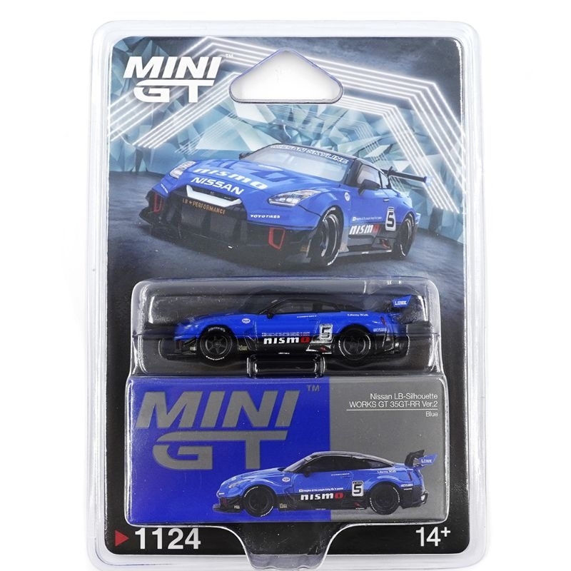 MINI GT - GTR R35 LBWK Nismo Blue (BLISTER) | Shopee Brasil