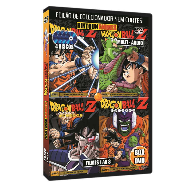 Dragon Ball Z Todos os Filmes + Especiais + Ovas em DVD | Shopee