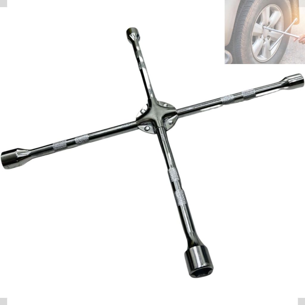 Chave De Roda Cruz Aço 17x19x21x23 50cm - Rotta376 | Shopee Brasil