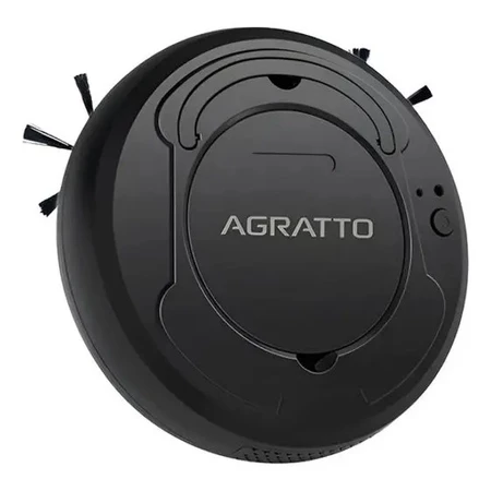 ASPIRADOR DE PO ROBO PRATICCI AAR01I 04 PRETO USB 3W 3.7V AGRATTO