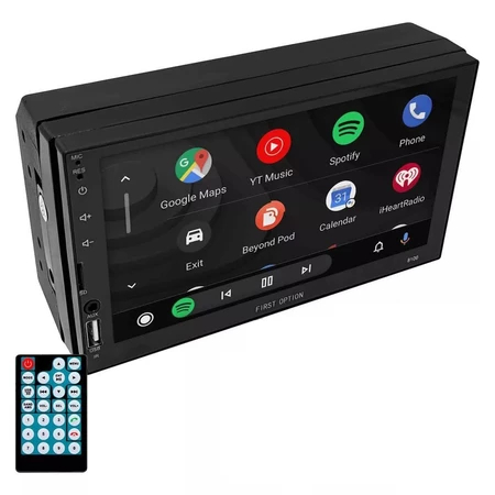 Central Multimídia Universal 2 Din Android Auto Carplay Touch Screen ...