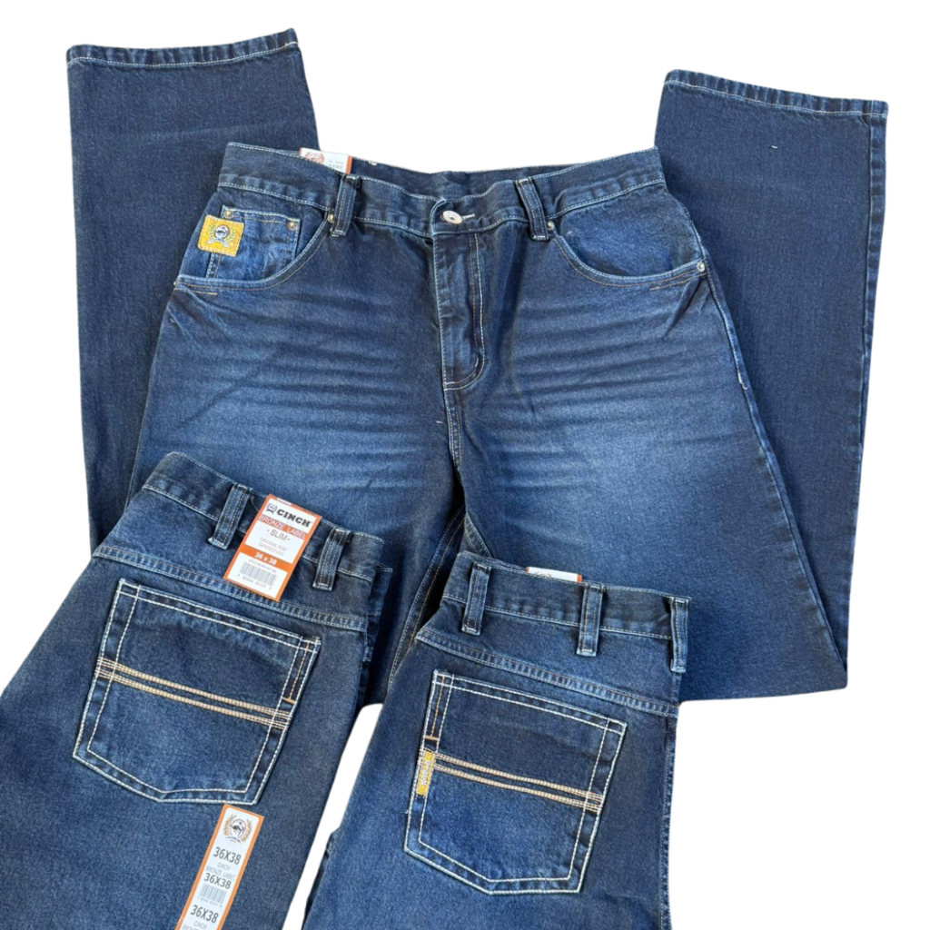 Calça country masculina barra larga para usar com bota Calca da cinchh ...