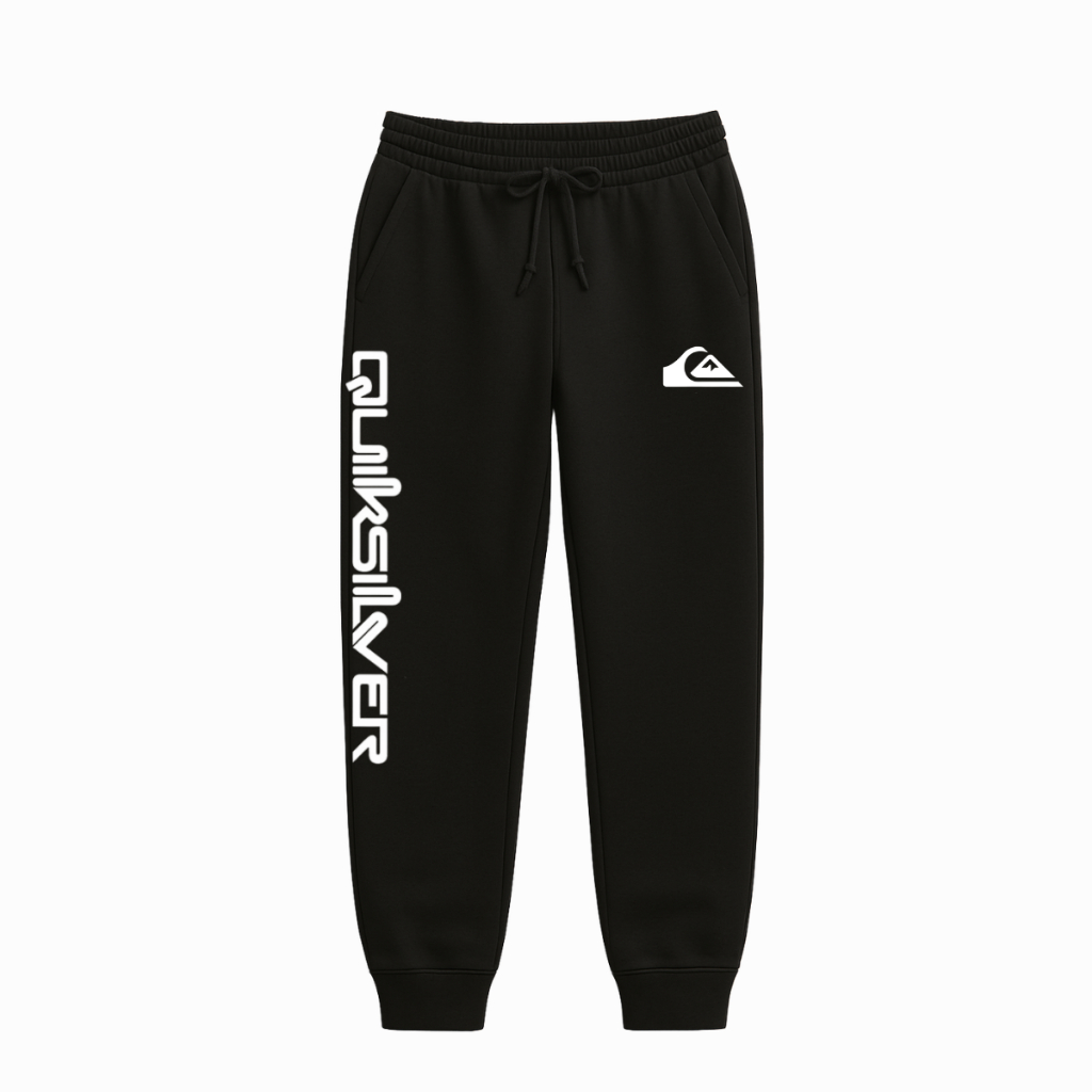 Calça Moletom Quiksilver Skate Surf Surfing Rua Streetwear Algodão 3 ...