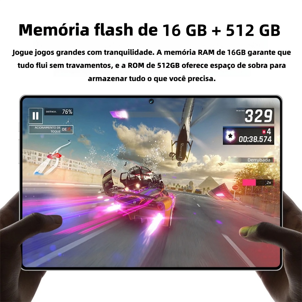 Teclado e mouse grátis】Tablet Pro12 Max, 11,6 polegadas, 16 GB +