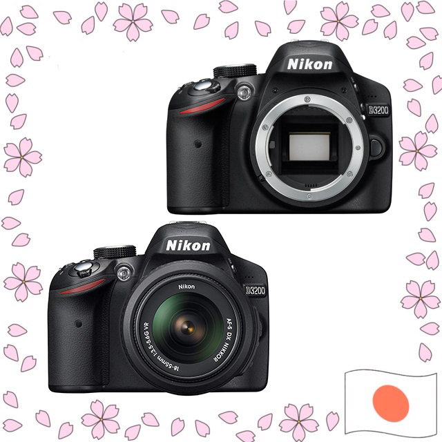Câmera Digital SLR Nikon D3200 24.2MP Preta - Apenas Corpo (Body