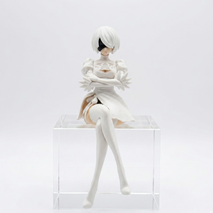 Action Figure Nier Automata de 15cm 2B A2 9S Boneca de Anime Setup