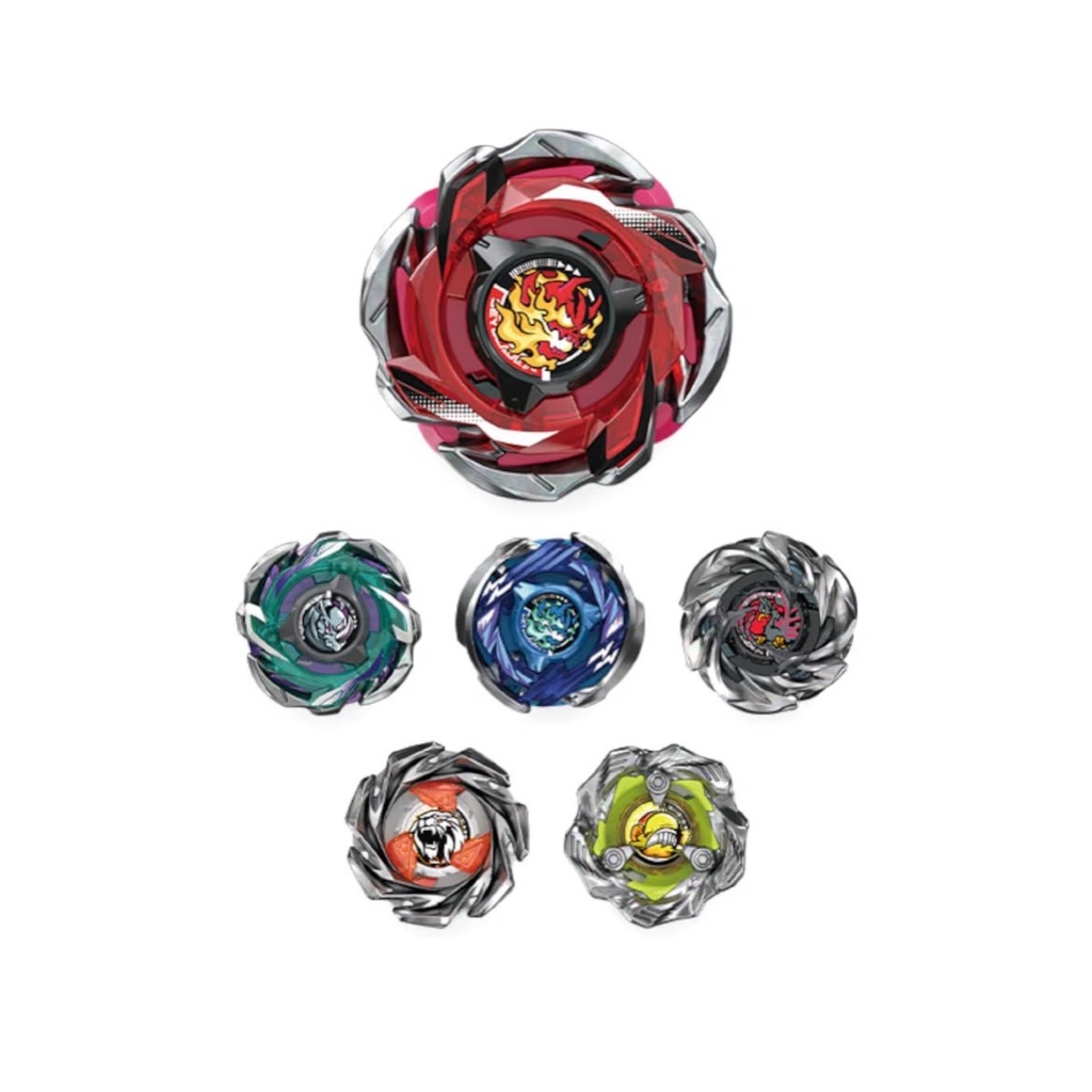 CX-05 Random Booster Vol. 6 / Complete Set of 6 Types (with Beyblade ...