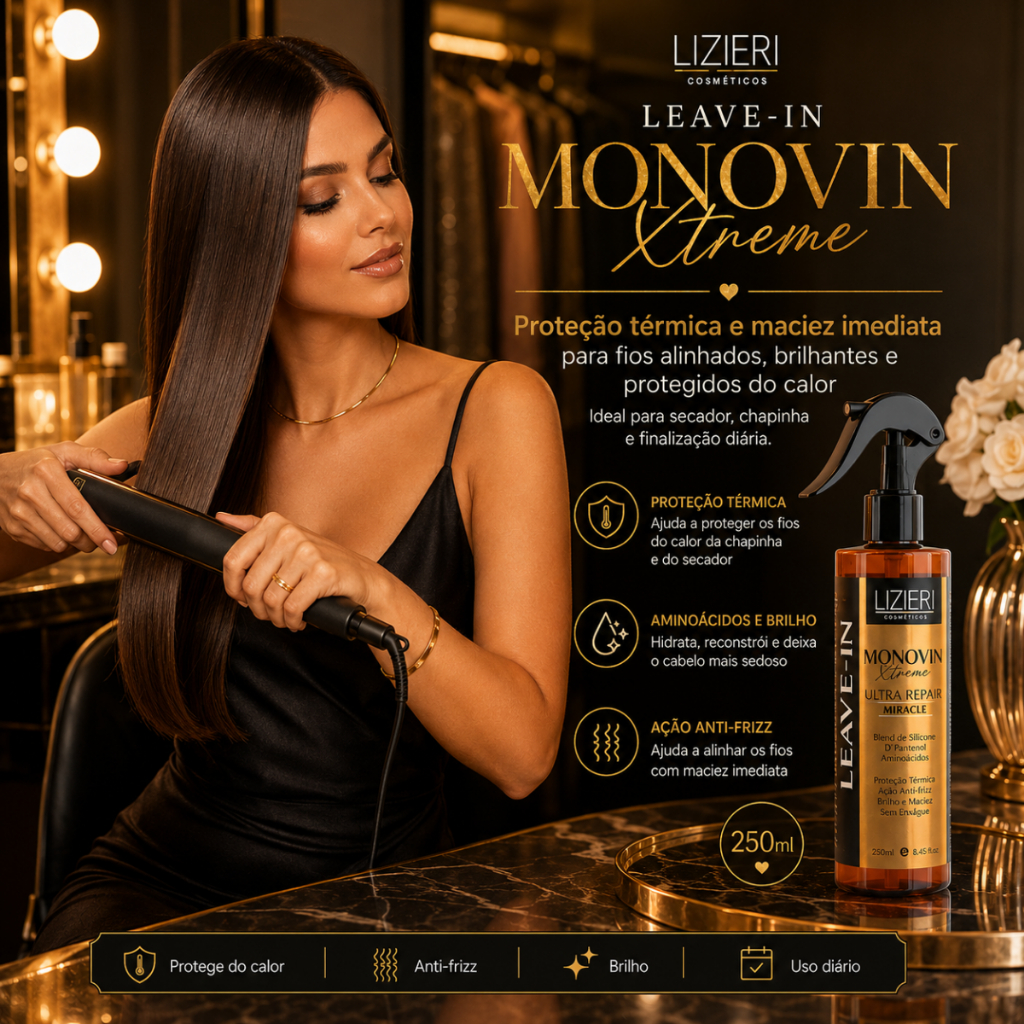 Kit Monovin Xtreme Shampoo Tônico Crescimento Capilar Acelerado