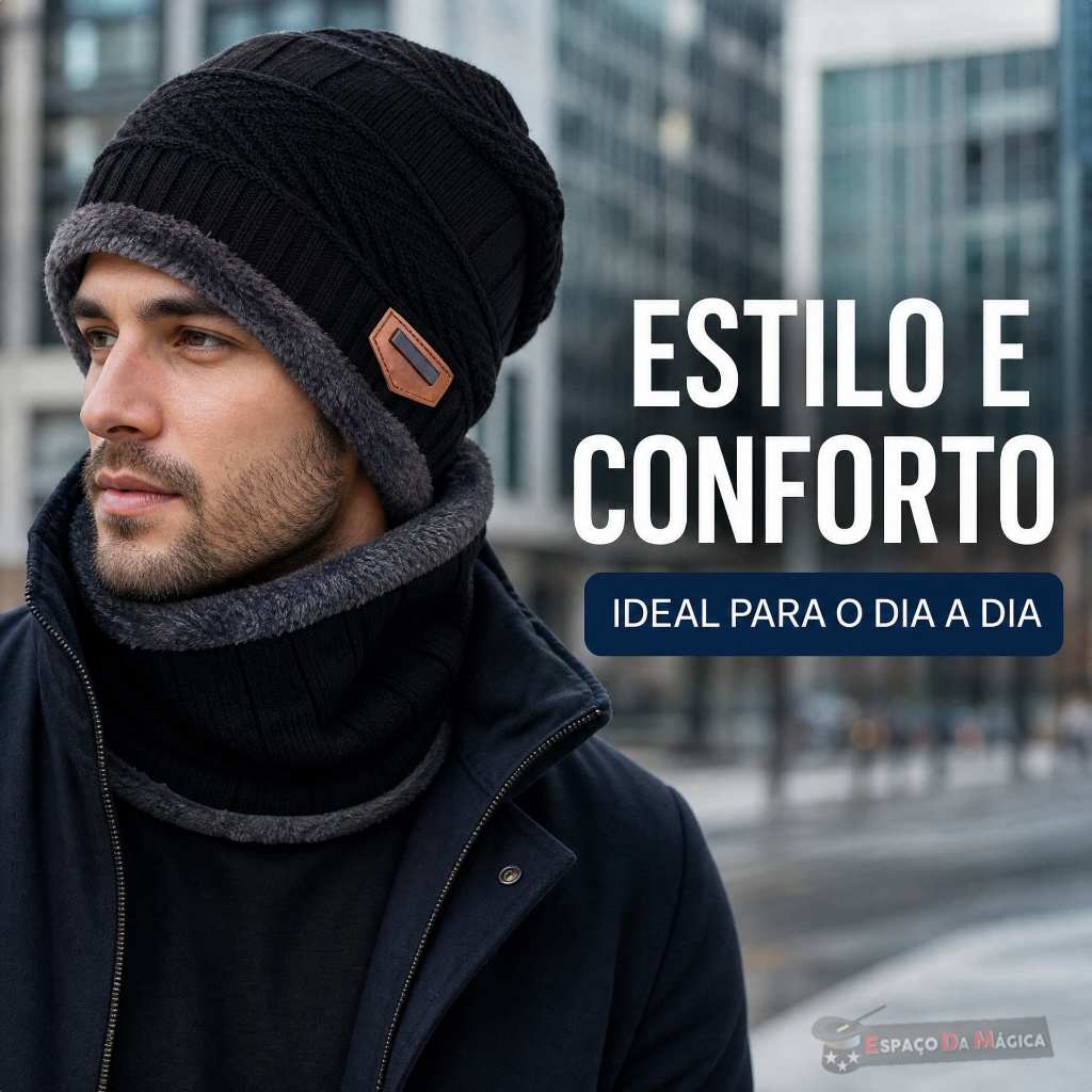 Os Melhores Acessórios de Inverno de Qualidade Touca