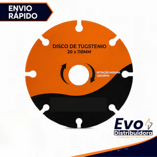 Disco De Corte Tungstênio Madeiras Em Geral Compensado Aglomerado MDF Piso Laminado P/ Lixadeira