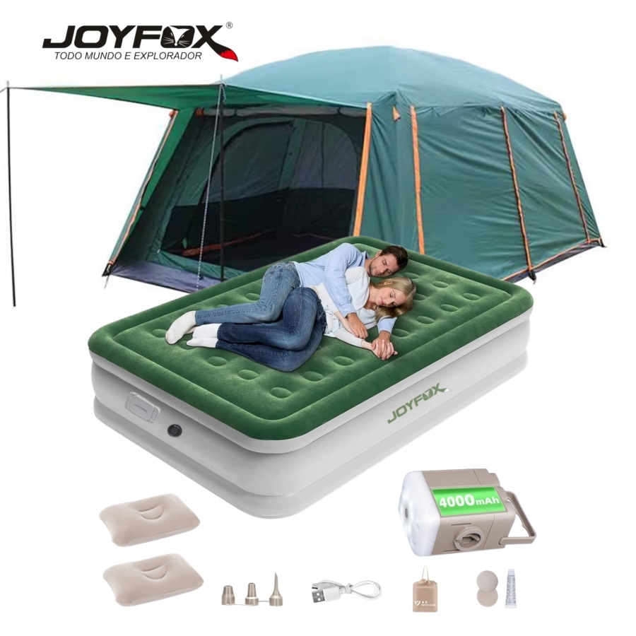 Barraca Camping Grande5-8 Pessoas Impermeável Resistente Com