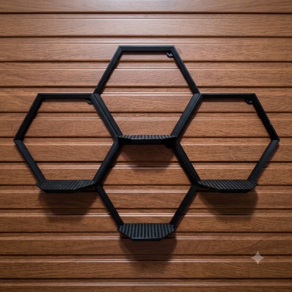 Suporte hexagonal Funko Pop