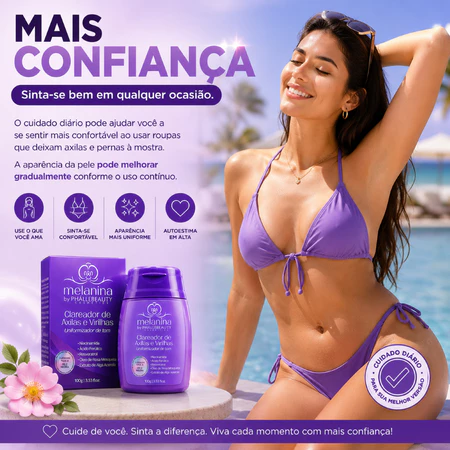 Creme Clareador Melanina PhálleBeauty — detalhe 3