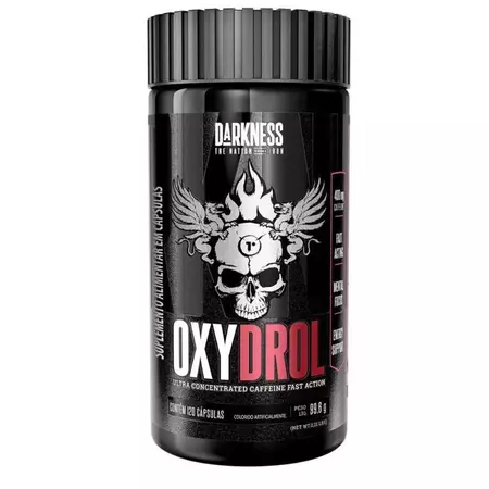 Termogenico Oxydrol 120 Cápsulas Darkness