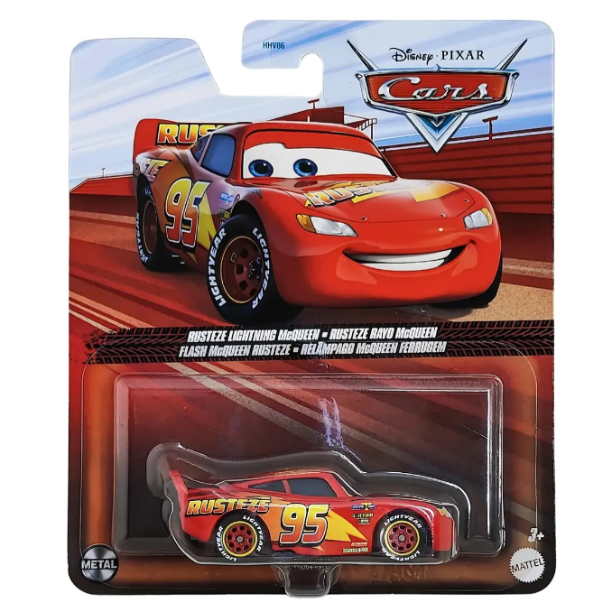 Carros Disney Cars Pixar monte sua equipe Relâmpago Mcqueen Mattel