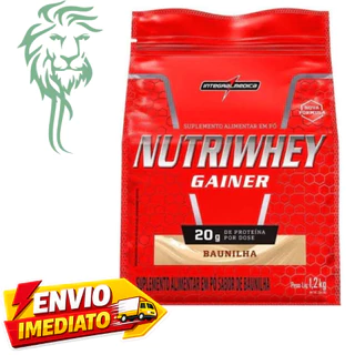 Nutri Whey Protein 1,2Kg Refil Concentrado Hipercalorico - Integralmedica