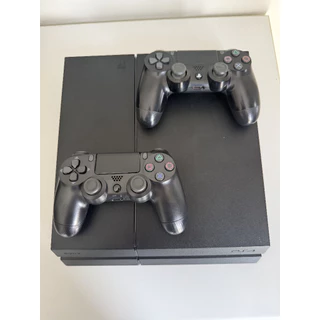 Playstation 4 FAT + 2 Controles - Ótimo Estado - Seminovo