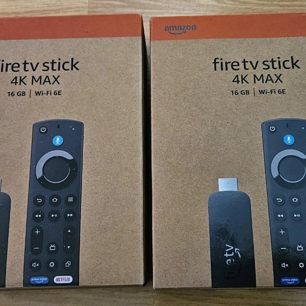 Novo Amazon Fire Tv Stick 4k Ultra Hd Max 2ª geração 16gb Wi-fi 6e