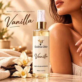 Body Splash Vanilla Perfume Feminino Vanilla Longa Fixação Cheiro De Rica