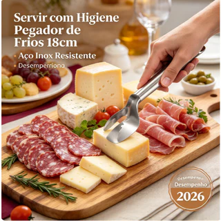Pegador De Frios Premium 18 Cm Aço Inox