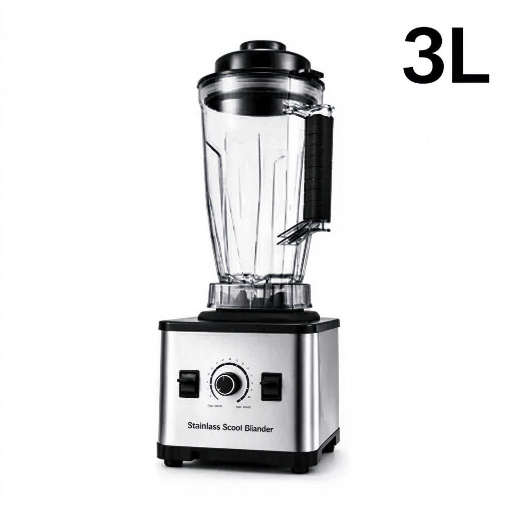 Liquidificador Industrial 1800W, Copo de 4L e Base Inox