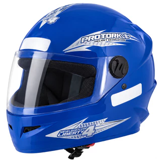 CAPACETE TORK NEW LIBERTY FOUR (AZUL)