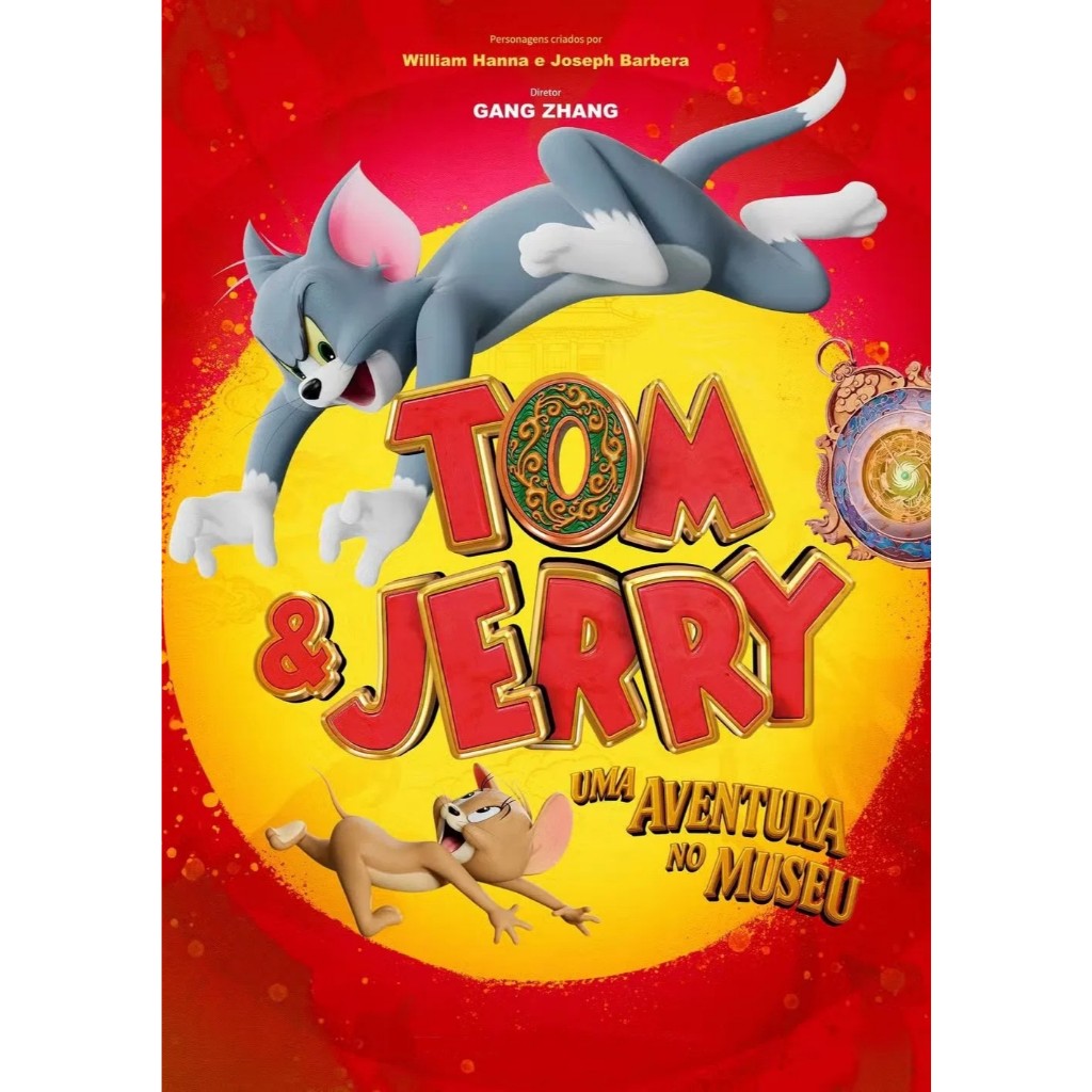 DVD Tom & Jerry: Uma Aventura no Museu - 2026 - (Dual-Audio