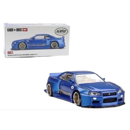 Mini GT - Nissan Skyline GT-R (R34) Kaido Works Shinjuku - Kaido