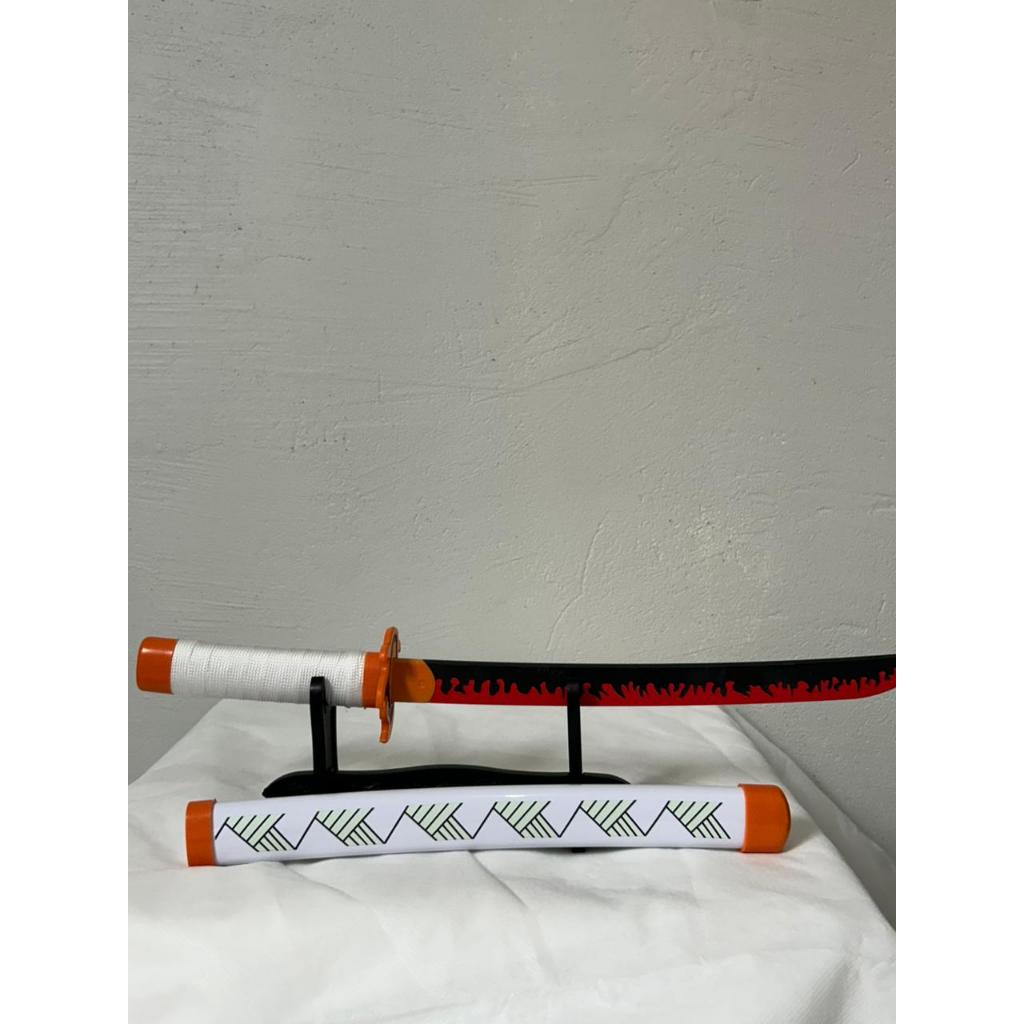 Mini Espada Katana Demon Slayer Rengoku Kyojuro - Réplica Colecionável ...