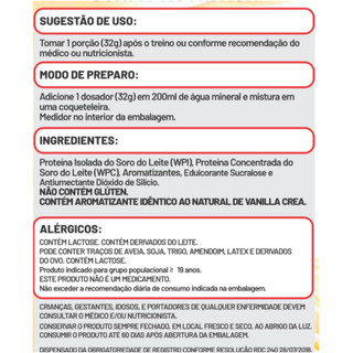 Whey Protein Gourmet 100% Concentrado Isolado Whey de 23g Proteína — foto 3 — Achou Levou Brasil