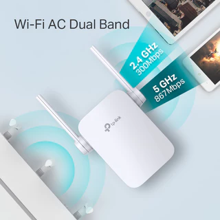 Repetidor RE305 - AC1200 Wi-Fi 5, Porta Fast Ethernet de 10/100 Mbps TP-link