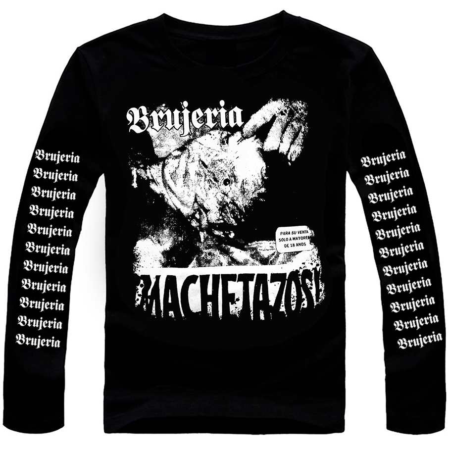 Brujeria マタンド・ゲーロス Tシャツ Mサイズ Camiseta Brujeria Machetazos Manga Longa. Death Metal hardcore