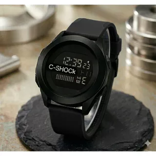 Relógio Masculino Digital C-Shock Tático Dia Dia Pulseira Silicone Varias Cores Relógio Digital Led