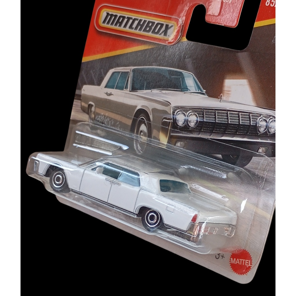MATCHBOX 1964 LINCOLN CONTINENTAL branco | Shopee Brasil
