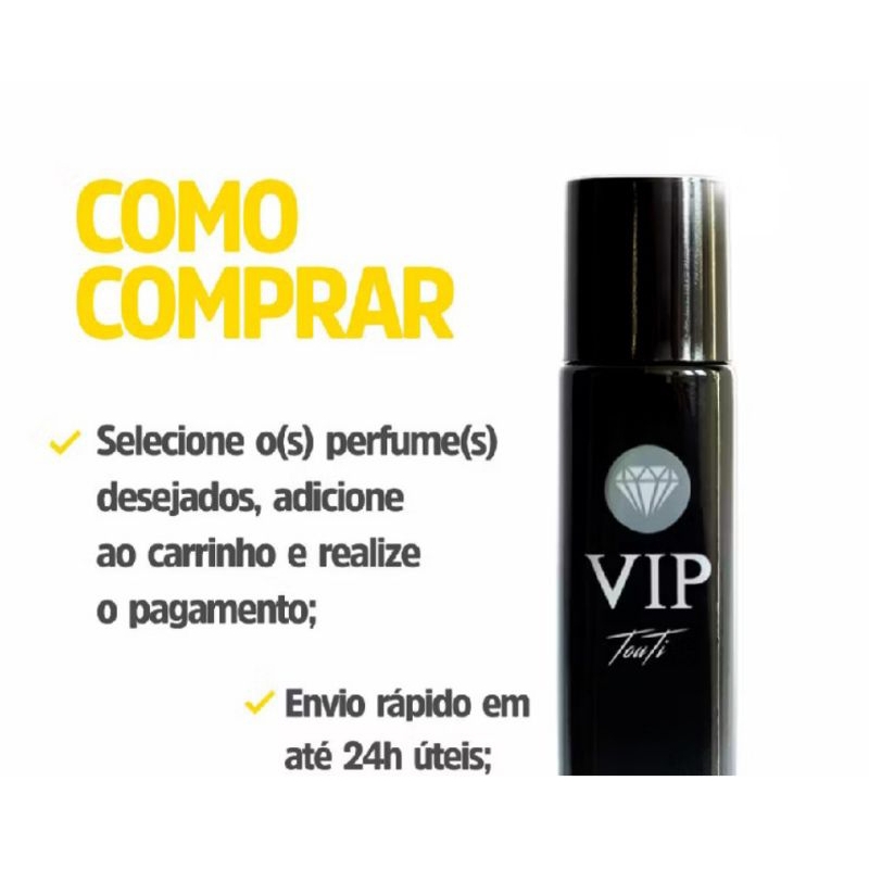 Vip 04 Silver Scent Touti Vip | Shopee Brasil