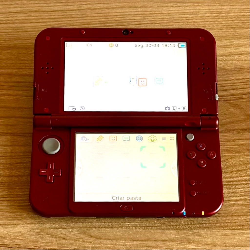 New Nintendo 3DS XL + Melhores Jogos! Pokémon Zelda Mario | Shopee