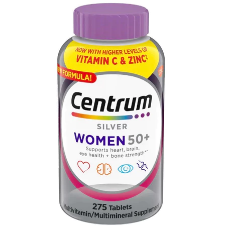 Suplemento Centrum Women 50 275 Tab Importado EuA