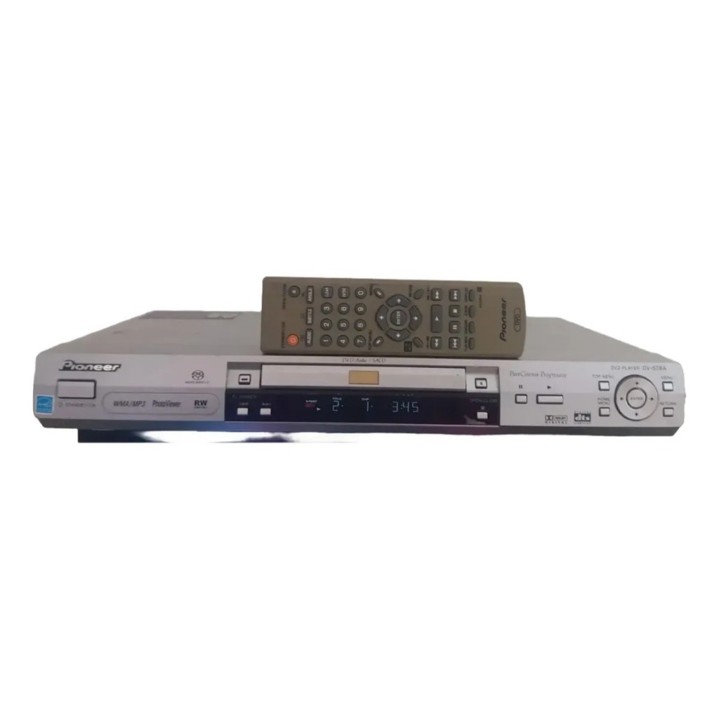 Dvd Player Pioneer Dv-578a Super Audio Cd (todas Regiões) # (Usado