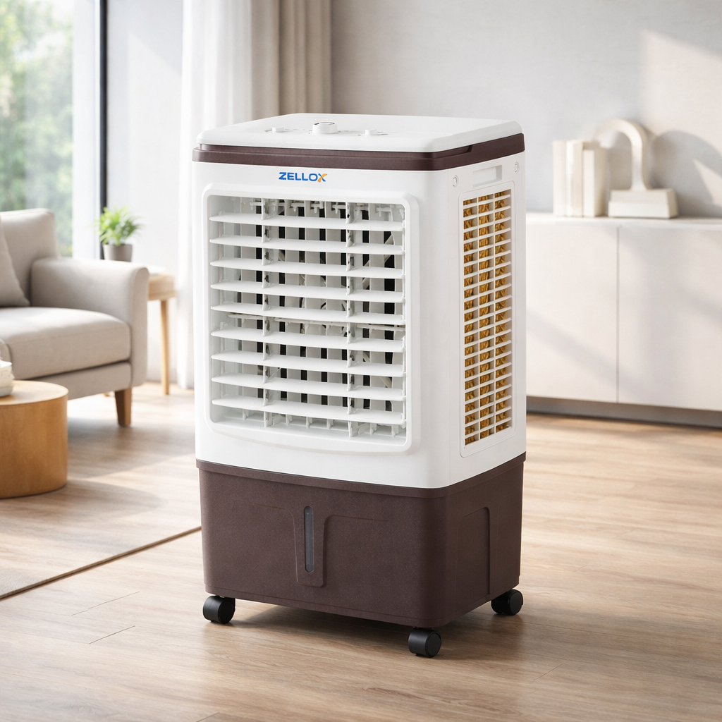 ザクロ Climatizador De Ar Portátil 30L 220v Zellox 3 Velocidades Com