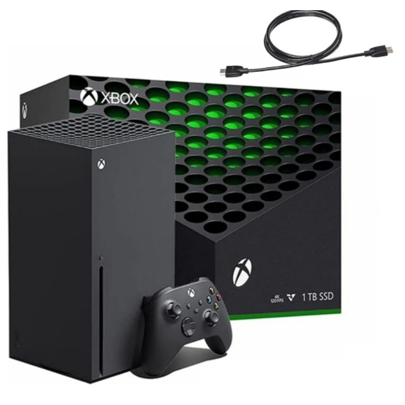 Microsoft Xbox Series X 1TB Black / White NOVO LACRADO | Shopee Brasil