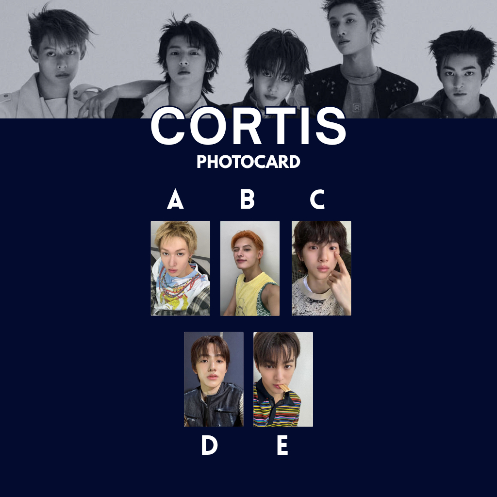 PHOTOCARD CORTIS JAMES KEONHO SEONGHYEON MARTIN JUHOON KPOP