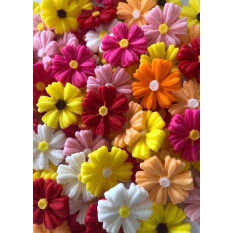 Confeito de açúcar para decoração de doces Flor 06