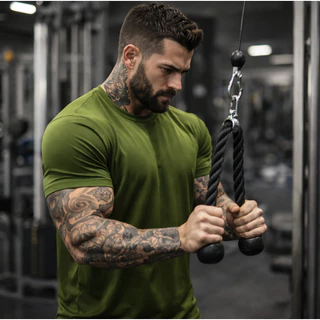 Kit 4 Camisetas Dry Fit Masculina Academia Treino Corrida Futebol Fitness Camisa Esportiva Leve Confortável